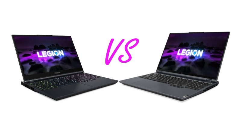 Lenovo Legion 5 vs the Legion 5 Pro; similarities and differences